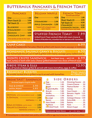 Sylvia's Cafe - Ellsworth's Breakfast Restaurant near Bar Harbor & Acadia Park